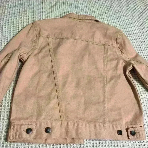 AERO ONE Pink Jean Jacket - Picture 2 of 6